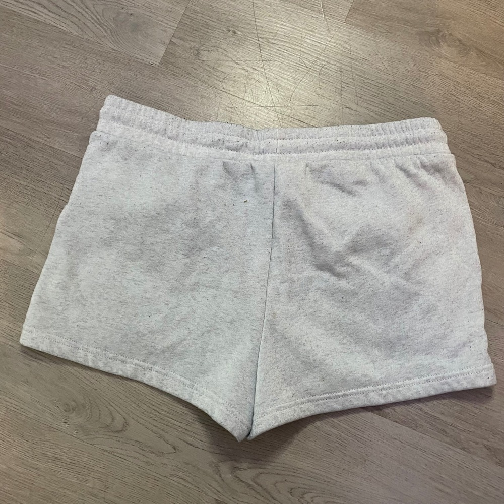 Faded Rose Essentials Miami Sweat Shorts Womens XL Gray Fleece Drawstring Sporty - Picture 6 of 6
